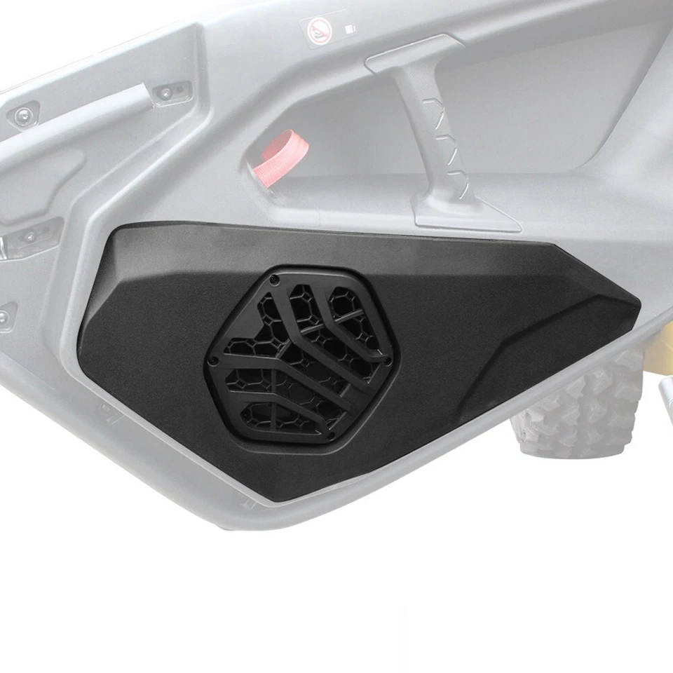 2pcs Door Speaker Pods Panels Compatible with Can-Am Maverick R MAX X RS 2024+ Foto 2 de 4