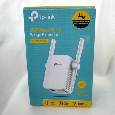 tp-link 300Mbps Wi-Fi Range Extender - Compatible with Any Wi-Fi Router