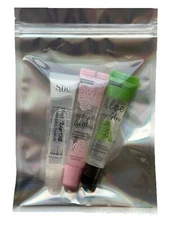 Rose Hip Oil Crystal Clear Lip Glaze Gloss & Aloe Vitamin E Extract Gloss 3Pc
