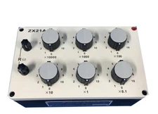DC Resistance Box Precision Adjustable DC Bridges Decade Resistor Resistance Box