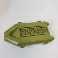 LEGO Olive Green Rubber Raft Minifigure Boat Accessory Part #30086c01