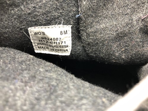 Sperry Topsider Womens Size 8 M High Top Gray Corduroy Plaid Sequin Sneakers - Picture 10 of 10