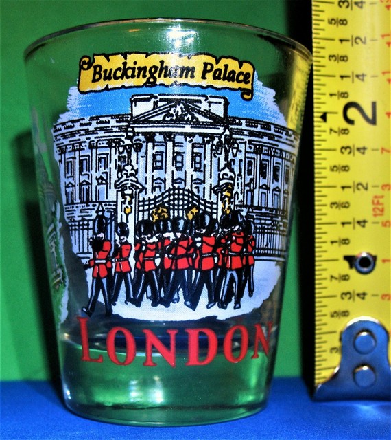 London Shot Glass Buckingham Palace eBay