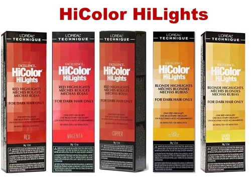 L'Oreal HiColor HiLights for Dark Hair Only 1.2oz Choose 5 Colors Gift