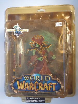 ACTIONFIGUR WORLD OF WARCRAFT: UNDEAD WARLOCK - SOTA TOYS SEALED