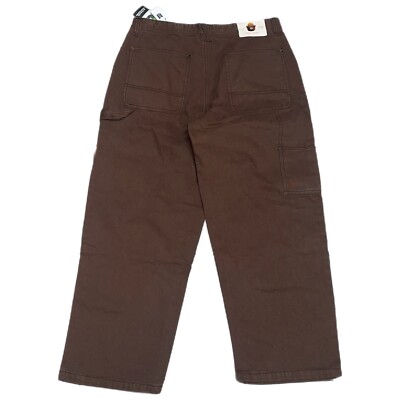 Element Baggy Brown Double Knee Pants Size 34 | eBay