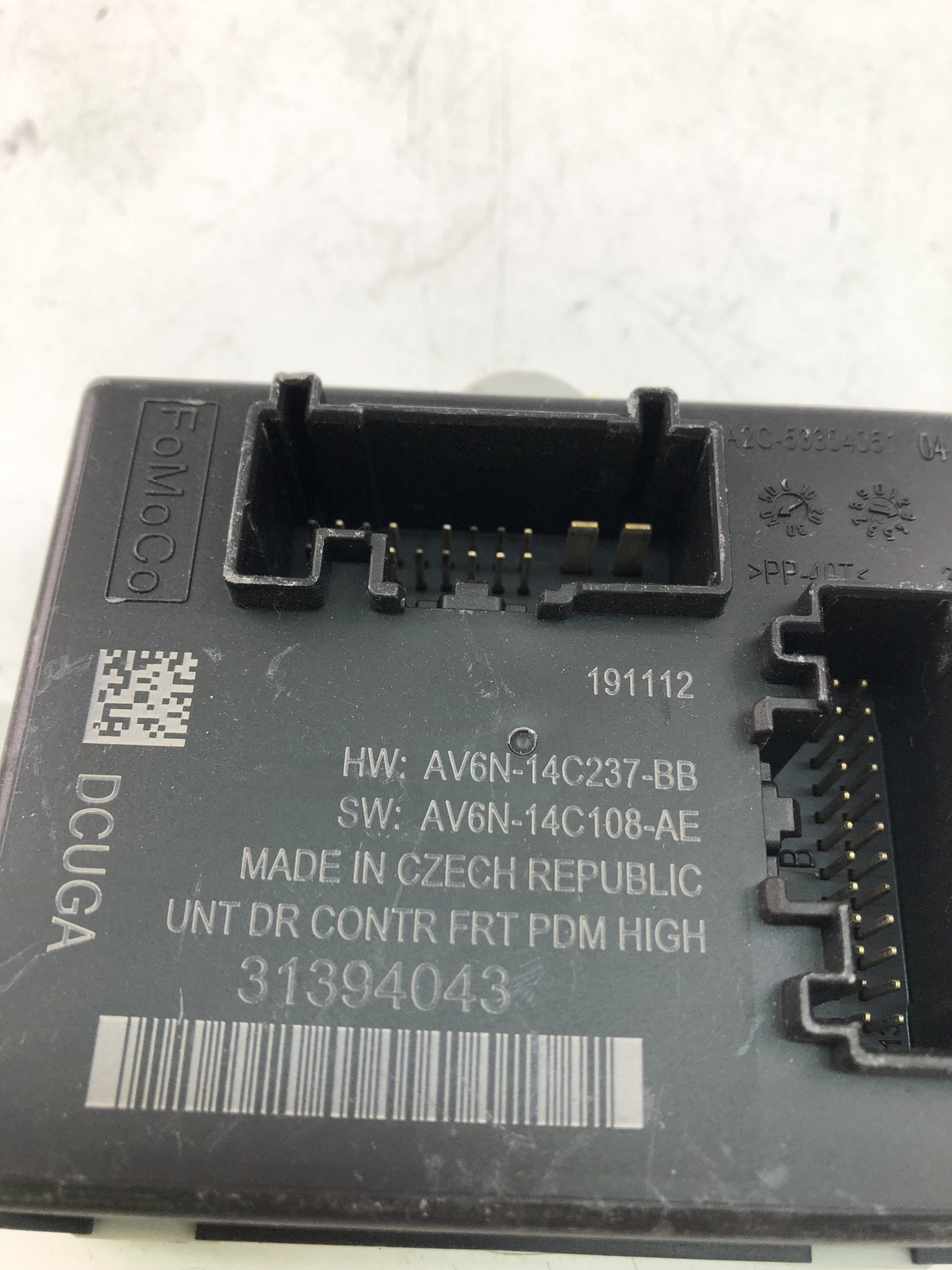 VOLVO V40 Hatchback Control Unit 31394043 2013 20584336 | eBay