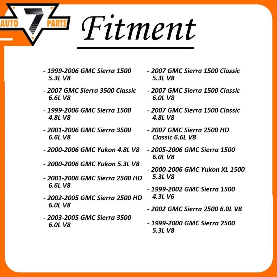 Conjunto de farol esquerdo direito TYC compatível com GMC Sierra 1500 1999-2006 - Imagem 2 de 4