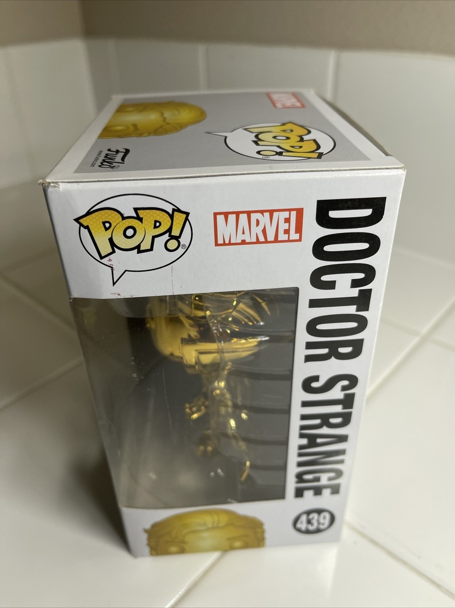 Funko Pop! Doctor Strange Gold Chrome Marvel #439 Fan Vote