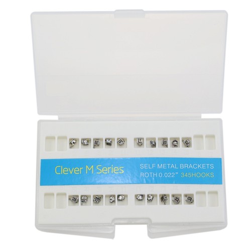 AO Empower Type Dental Orthodontic Self Ligating Brackets Metal Roth MBT 022 345 - Picture 28 of 48