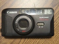 Canon Sure Shot TELEmax Film Camera Point  Shoot 35mm with 38/70mm Lens PARTS