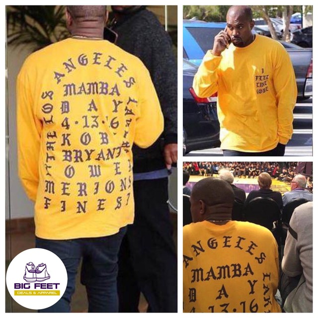 kanye west kobe shirt