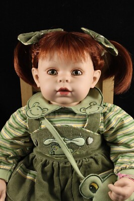 VTG Adora KRV-048 Toddler Redhead Girl Baby Doll Dressed in