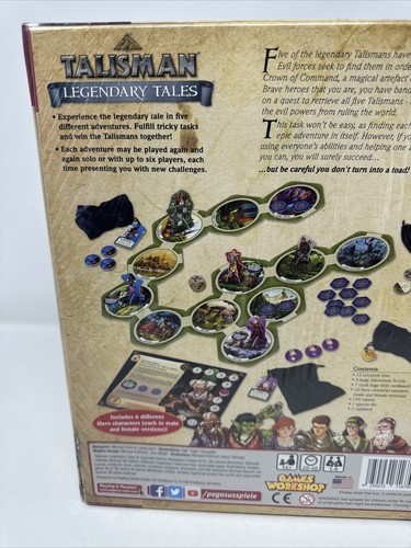 TALISMAN: LEGENDARY TALES Board GAME Pegasus Spiele NEW SEALED - GAMES WORKSHOP - Picture 6 of 7