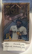 Oneil Cruz - 2023 Topps Finest Sterling - Protector Refractor 02/10! Pirates!