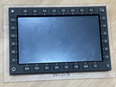Hutchinson STOP-CHOC HMI LCD Panel F1-F20 DEF SYS DRV WPN BMS Flight Sim DIY