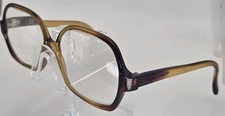 Terri Brogan 8700-10 Eyeglasses Brown Round Oversized Vintage Style Frames R2