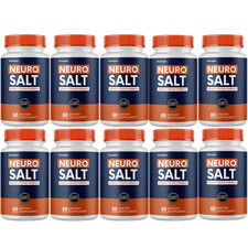 Neuro Salt Brain Focus Supplement Memory Energy Cognitive Support 10 Bottles 