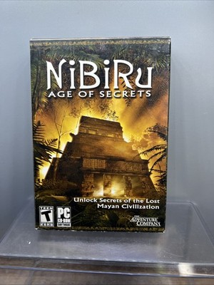 NiBiRu Age Of Secrets PC Game - Windows - The Adventure Company CD-ROM - Sealed