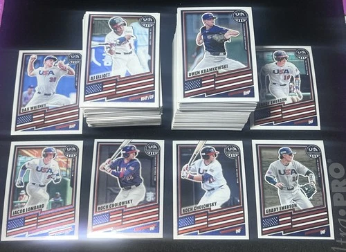 2026 Panini Stars & Stripes USA Baseball YOU PICK FROM LIST 1.29 MAX SHIP