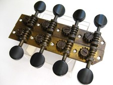Vintage 30's Martin Vega Bruno Mandolin Brass Tuners Set for Project Upgrade