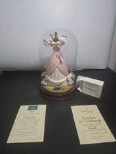 Rare!! WDCC Walt Disney A Lovely Dress for Cinderella Complete READ