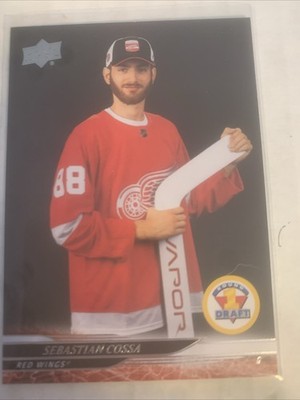 sebastian cossa   2023-24 upper deck Extended hockey Draft#736