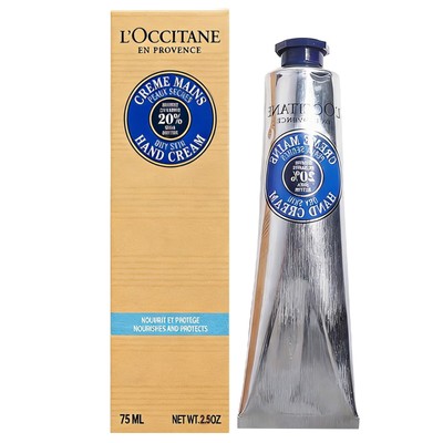L'OCCITANE Dry Skin Hand Cream with 20% Shea Butter 75ml/2.5oz, Unsealed