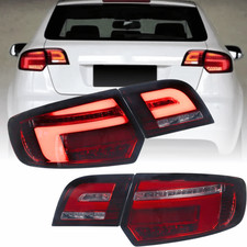 VOLL LED Lightbar Rückleuchten Set Rot für A3 8P Sportback 2003–2008 dynamisch