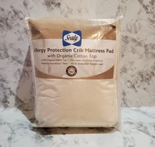 Allergy Protection Crib Mattress Pad With Organic Cotton Pad