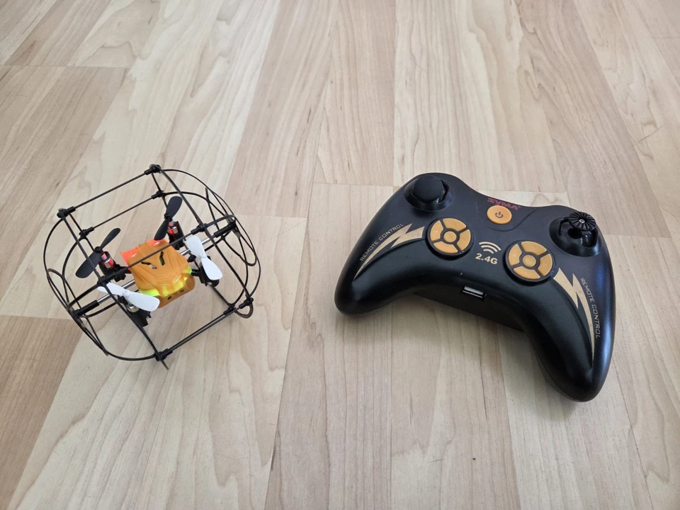 Syma Sky Thunder RC D63 Drone Runner, Naranja Y Negro *PARA REPUESTOS/NO FUNCIONA* Foto 3 de 4