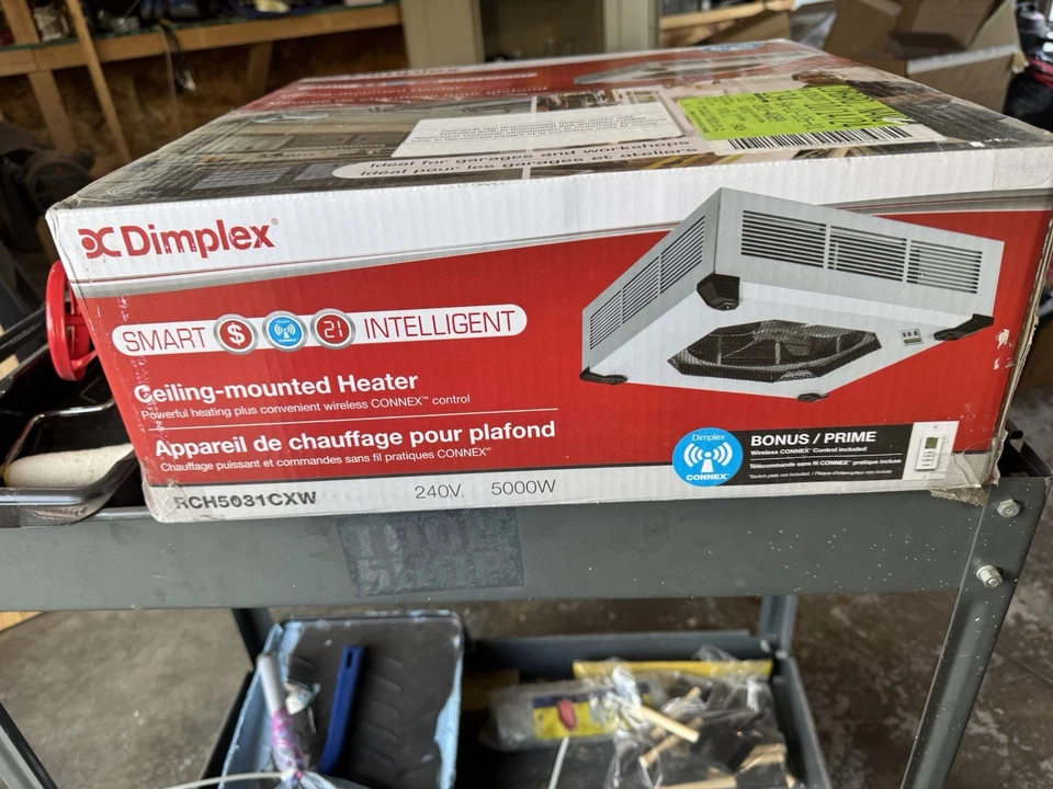 Dimplex Ceiling Mount 5000W Electric Heater with Remote Control RCH5031CXWMODF - Image 3 of 4