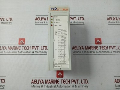 SAIA-BURGESS PCD4.W100 Analog I/O Module 24 VDC