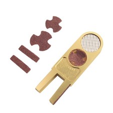 Cue Tip Trimmer 5 in 1 U Shaped Billiards Tip Shaper with 8 Sandpapers
