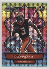 2021 Alumination NIL Collegiate Edition Holo-Lux Rainbow 1/3 Taj Harris a8x