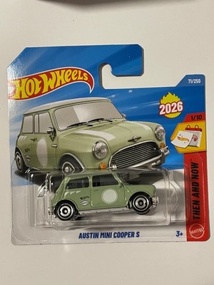 Hot Wheels Austin Mini Cooper S Grün 71/250 2026 1/10 Then and Now