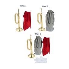 Blowing Bugle Trumpet Music Instrument Solid Copper and Brass Bugle Scouting