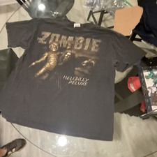 Rob Zombie   Hellbilly Deluxe Tour Tee/Rolling Stone Mag Lot   XL   Vintage Rare