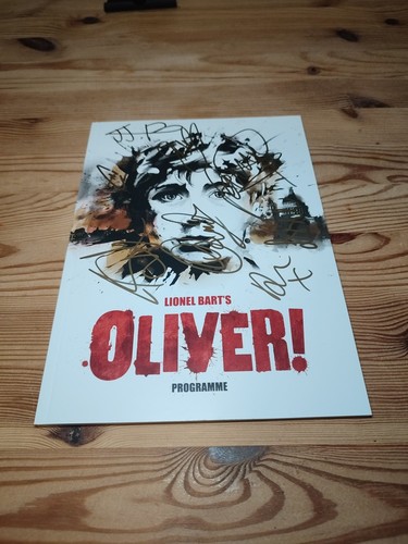 Oliver Lionel Bart's ngt 2025 cast signed programme Very Rare - Picture 3 of 3