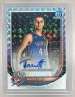 Nikola Topic 2025 Bowman Chrome #BCA-NO Geometric Refractor Auto
