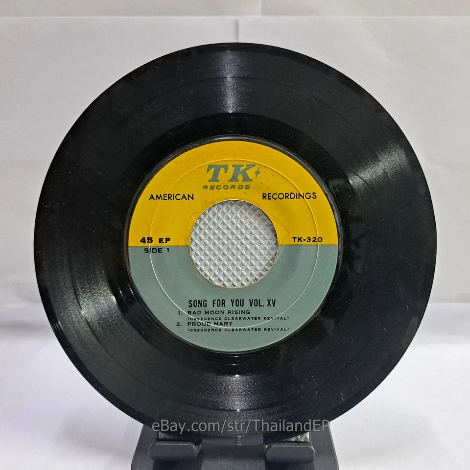 CCR / THE BEATLES /PAUL REVERE AND THE RAIDERS THAI EP 7" THAILAND 45RPM - Image 3 of 4