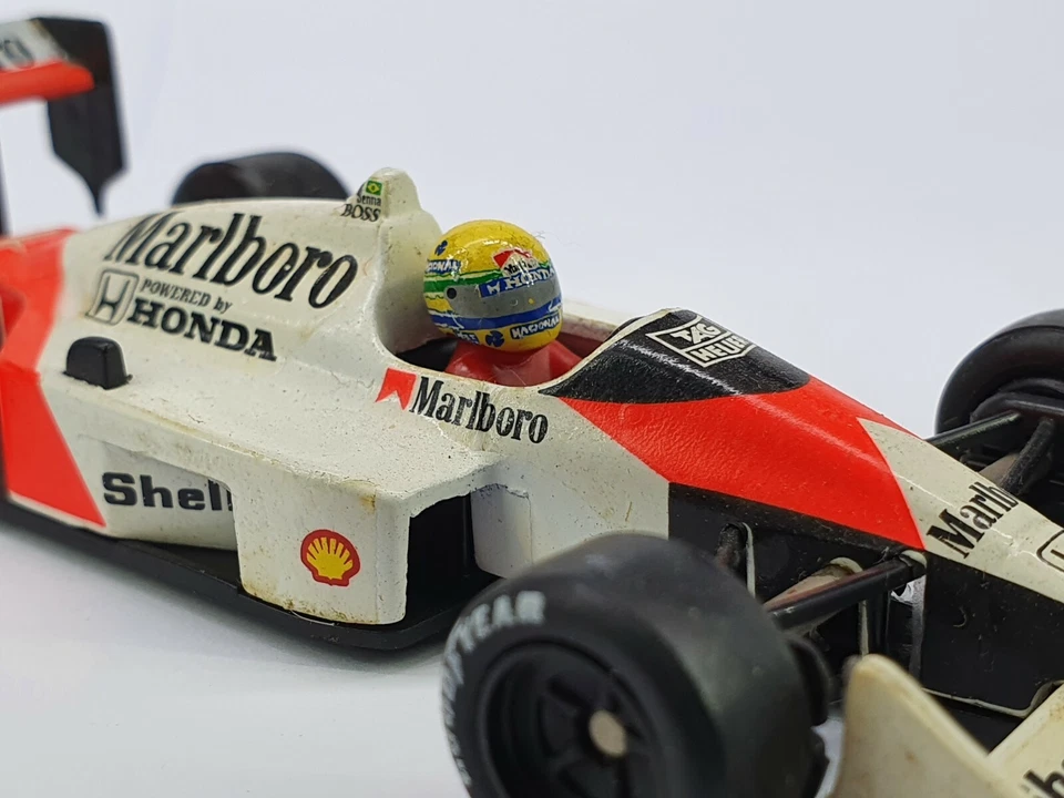 MCLAREN HONDA MP4/4 PROST ONYX SCALA 1:43 SENZA SCATOLA (C151) - Immagine 3 di 4