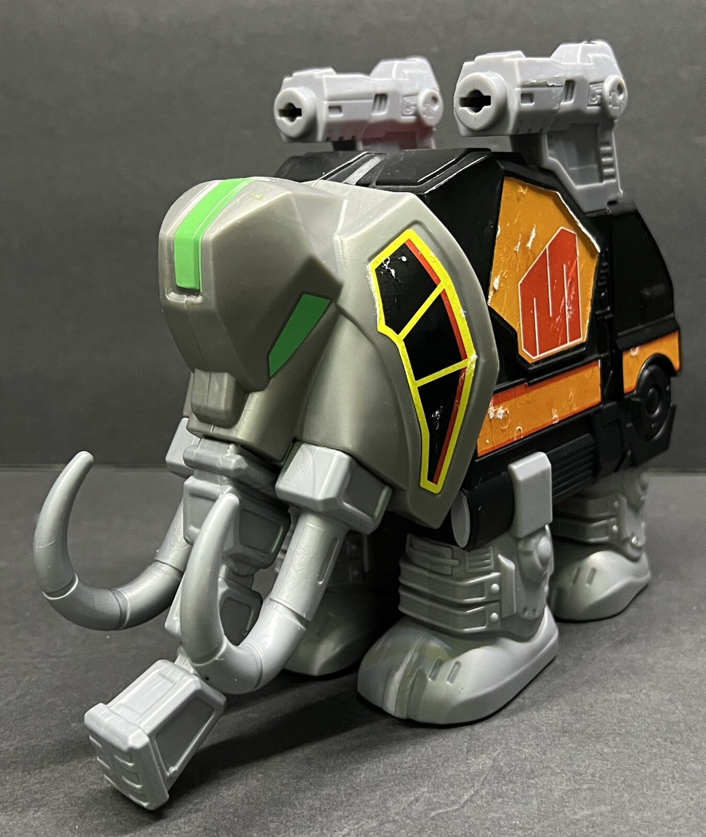 Imaginext Power Rangers Mastodon Zord Elephant Black Power