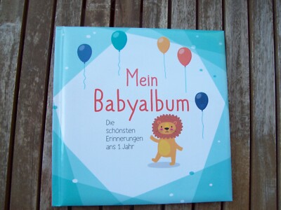 Mein Babyalbum - Die schönsten Erinnerungen ans 1. Jahr - Blau - Junge