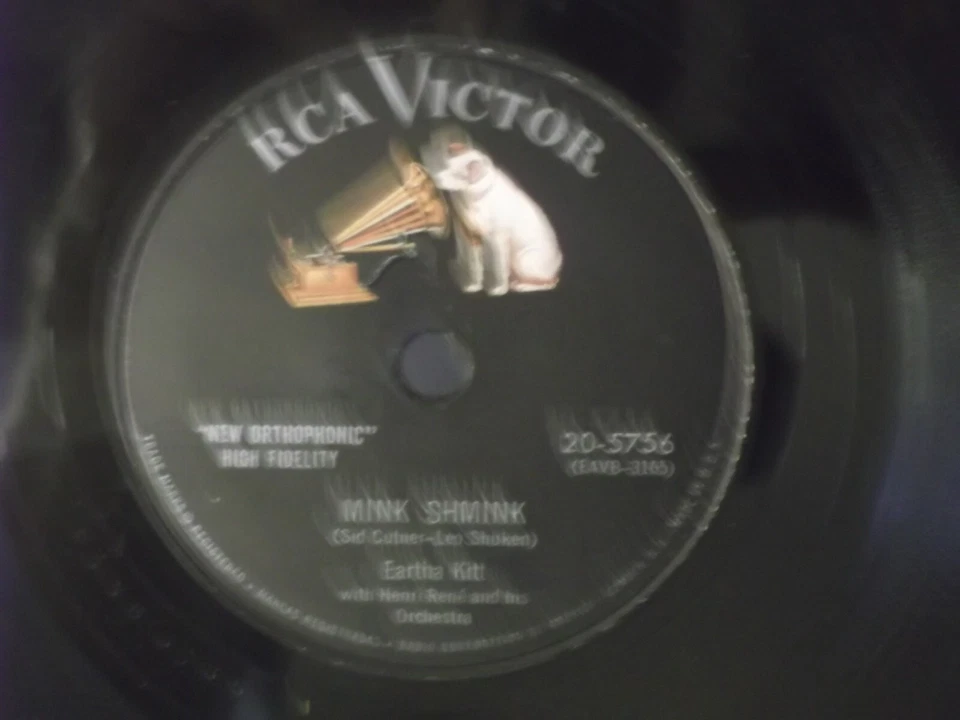 Earth Kitt,RCA 20-5756,"Easy Does It",US,10" 78 RPM single,1954 R&B classic,M- - Image 2 of 2