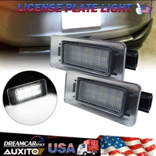 For 20-21 Nissan Sentra White LED License Plate Lights Tag Lamp 6000K Bright Kit