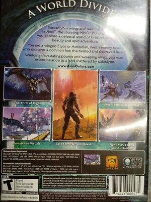 ミュージック B-AIONICS MEMORIAL ARCHIVES DVD AION Aion: The Tower of Eternity Steelbook Edition - PC - Video Game