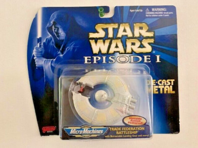 Star Wars Micro Machines EPISODE I Phantom Menace Trade Federation Battleship