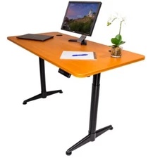 Fuji Labs by Apex Vortex 60 X 29.5" Series M Edition Standing Desk - Light Cherr