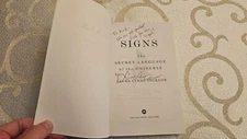 Signs : The Secret Language of the Universe by Laura Lynne Jackson SIGNED!!